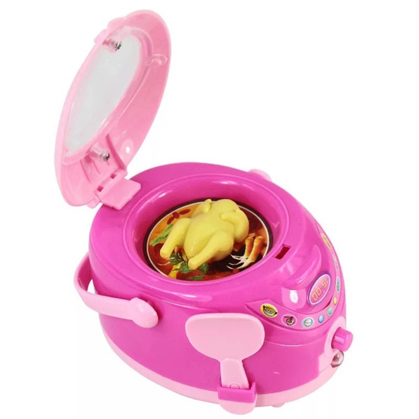 Vibration Children's Mini Kitchen Toy Set Simulating Small Appliances Over Home Toys Mini Rice Cooker