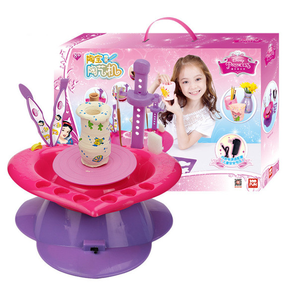 Electronic mini Ceramic machine Clay machine argil craft hand-made craft Stimulate baby's hands-on ability gift kids baby toy