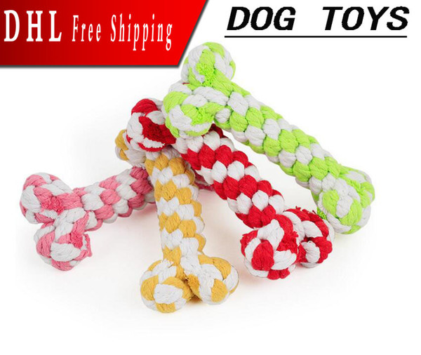 Pet Toy Dog Toys Newly Chewed Bone Rope Pet Dog Toy Color Bone Color Bone Pet Chewing Toy