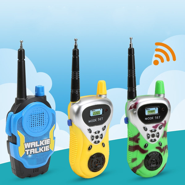 Remote smart walkie talkie wireless talkie paternity puzzle interactive children play house intercom toys Two-Way Radio B0238
