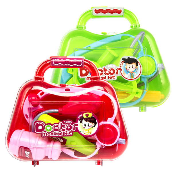 Simulated Medical Box Doctor Set Toy Girls Gift Children's Home-to-Home Intelligence Child Care Kit Doctor's tool toys