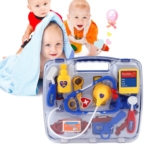 Kids Educational Pretend Doctor Case Toy Set Child Medical Kit Doctor Case 2018 New Arrival High Quality