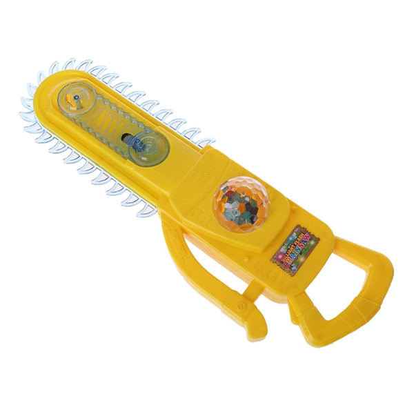 Magical Imaginary Flash Electric Chainsaw Children Kids Play Toy Education Gifts