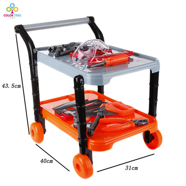 XMAS 41 PCS Creative Repair Multifunctional Tools Set Play House Toys Baby Early Learning Education Toys Simulation Tools