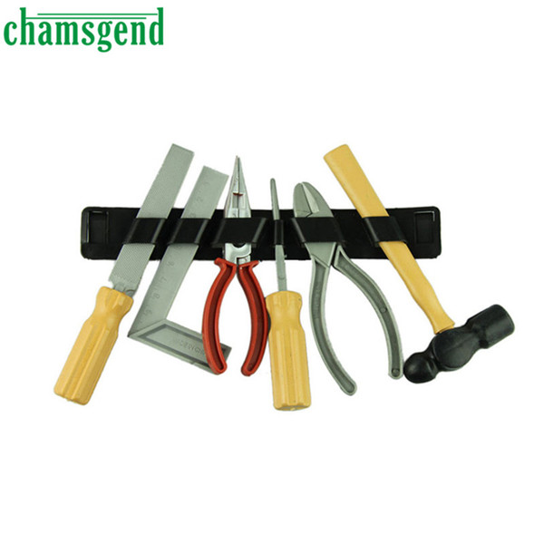 Wholesale- Hot Chamsgend Children Tool Kit Toy Plastic Toiletry Kit Screwdriver Hammer Tongers 6 pieces Levert Dropship Aug 29