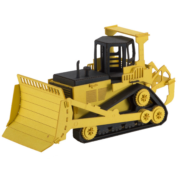 real construction vehicles bulldozer mini children diy cartoon educational toy paper 3d puzzle creator sydney store retail wholesale