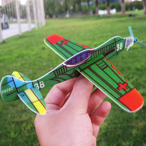 20Pcs/Lot Flying Glider Planes Air Sailer Toy Airplane Birthday Christmas Gift for Children