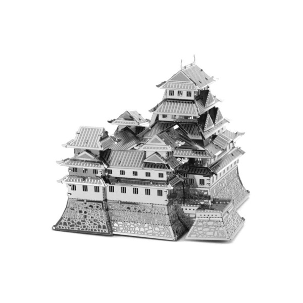 3D Puzzles Himeji Castle - 3D Metal Model Kit - Model Building Educational Toys To cultivate child's interest, enhance child's great hands-o