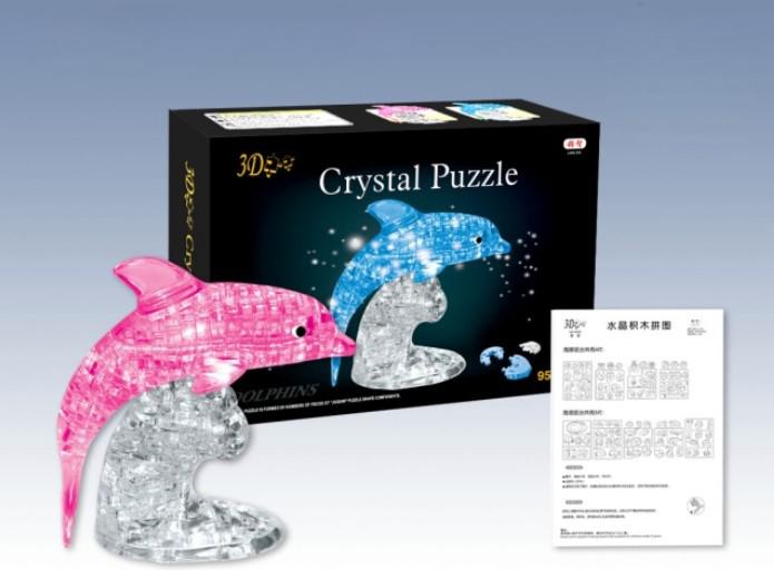 Dolphin 3D Crystal Jigsaw Puzzle 95Pcs