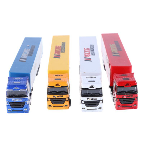 Mini Baby Kids Car Toys Children Alloy Car Model Container Truck Metal Educational Toy Boys Gifts Truck Toy