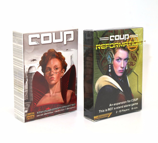 Coup Full English version basic game board game party cards family