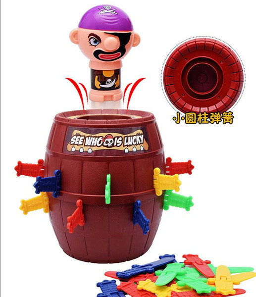 The whole person to vent the toy bar ktv game scary pirate bucket nautical a scare bang pirate bucket