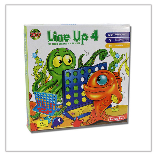 2017 Children Connect 4 Game Souptoys New Baby Boy Girl Desktop Interest Connect 4 Game Souptoys Christmas Gift Toy Free DHL