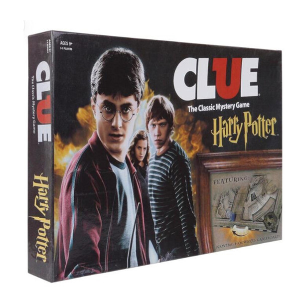 Hot Sale Clue Harry Potter Board Game Action Figures Collector's Edition Brand New Sealed Set Witchcraft Game Collection Cards Kit Toy