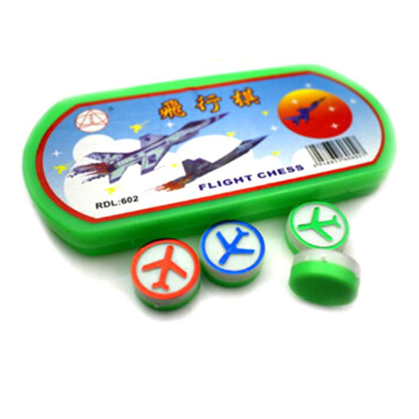 1Set Children Chess Foldable Flying Chess Animal Checker Game Kids Classic Flight Puzzle Flying Chess Game For Friend Child