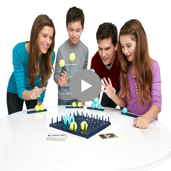 Bounce off Board Game Party Family Children Off Bounce Fun Competition Head Jumping Balls Novelty Funny Interactive Toys