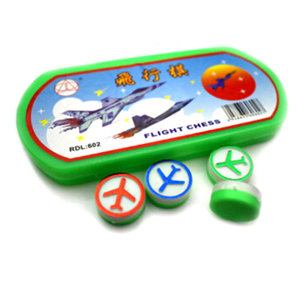 1Set Children Chess Foldable Flying Chess Animal Checker Game Kids Classic Flight Puzzle Flying Chess Game For Friend Child