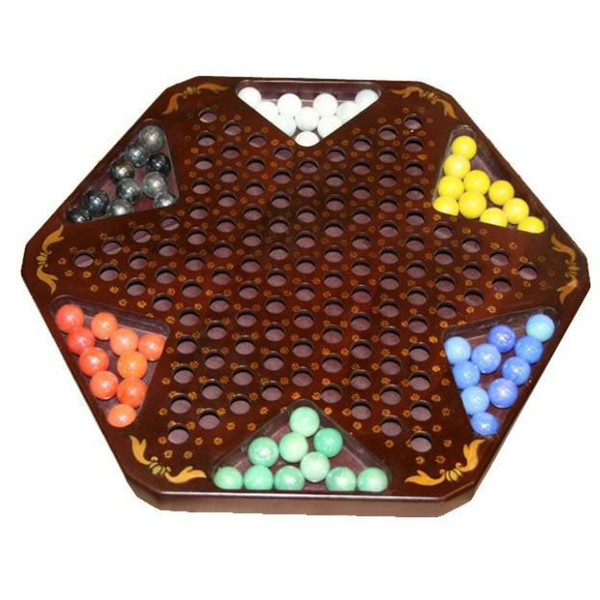 Hot sale New Chinese Checkers Set - Red Painted Dragon and Phoenix