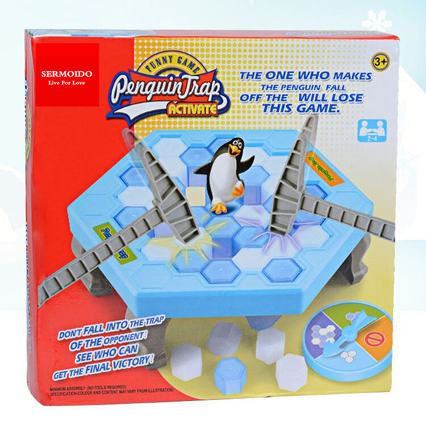 Funny Penguin Trap Interactive Indoor Board Game Ice Breaking Save The Penguin Parent-child Table Entertainment Toys Kids Gifts