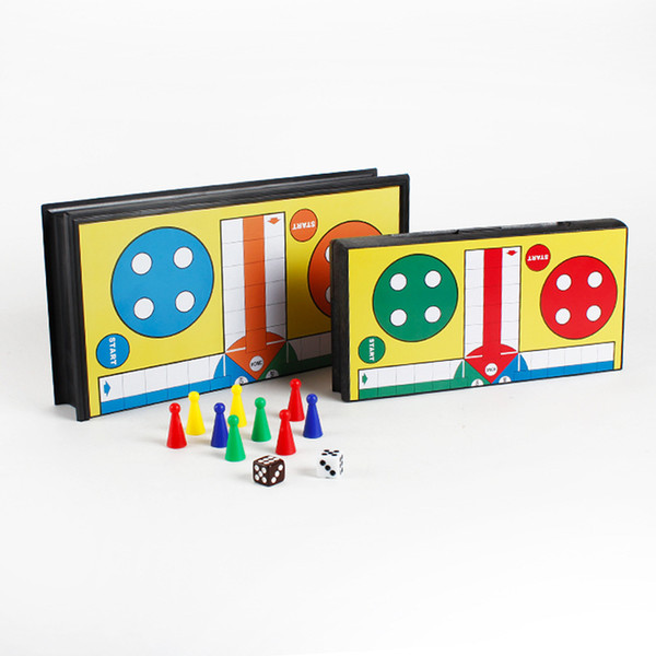 Board Games Children Puzzle Early Educational Toy Fold Packable Ludo Trip Entertainment Game Interesting Fun Chess Toys Hot Sale 8 25xd Z