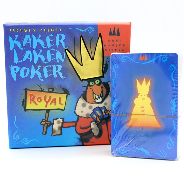5 Options Funny Cards Game Kakerlaken Salat/Poker/Royal/Suppe/Mogel Motte Board Game Family Party Cockroach Indoor Game