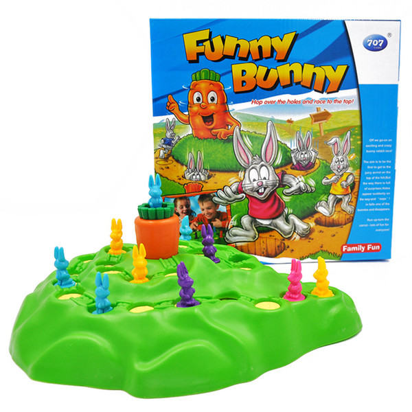 [TOP] TOP Bunny adventure Rabbit Competitive Game Toy Rabbit Cross-country Race famliy Parent-child Interaction Desktop Game