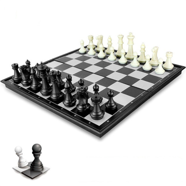 Magnetic Chess Toy Middle Sized Practical And Convenient Folding Checkerboard Special For Student Competition Intelligence Games 23 5xf W