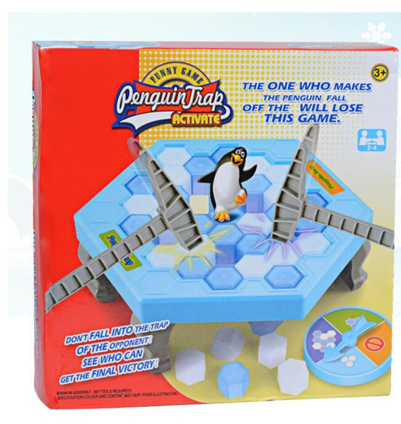 Ice Breaking Save The Penguin Great Family Fun Game Penguin Trap Activate Funny Table Game Interactive Entertainment Toy17
