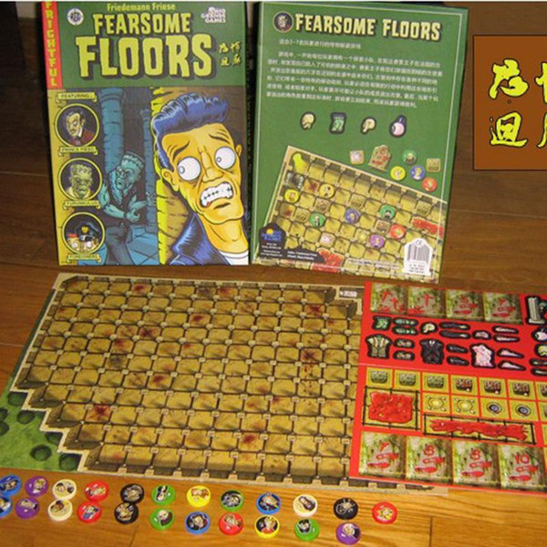 Horror Desktop Games For Fearsome Floors Board Game Cards Family Members Party Funny Project Gift Easy To Play 20 5cj YY