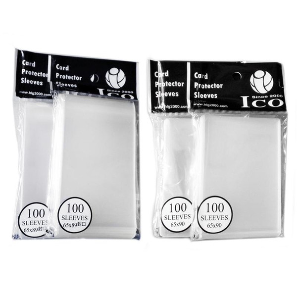Practical Magic Card Sleeves Clear Jewelry Three Kingdom Football Star Protect Cover High Quality Cards Holder 6hl YY