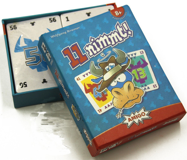cards game 11 nimmt , high quality, very suitable for the children and family board game