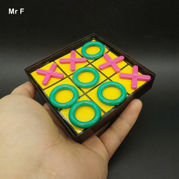 Vintage Educational Toy Kid Chess Children 3 Connect In A Line Game Puzzle Christmas Gifts Kids