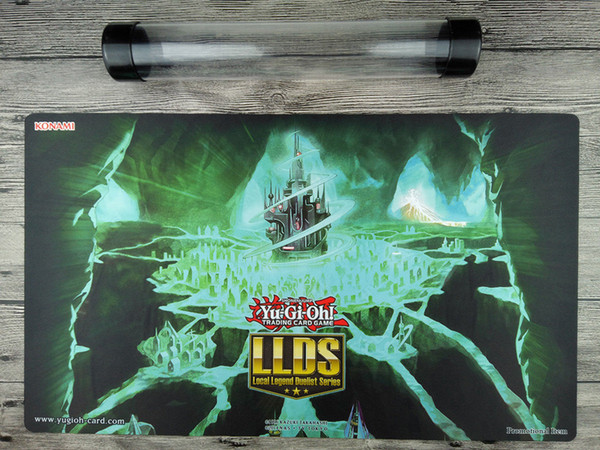 YuGiOh 2017 LLDS The Hidden City Cusom Playmat TCG Mat Free high quality Tube Free Shipping