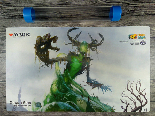 MTG GP Dallas Playmat Custom For Magic The Gathering Duel Mat Free Best Tube