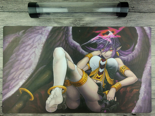 YuGiOh Darklord Ixchel Playmat Trading Card Game Mat Free high quality Tube Free Shipping