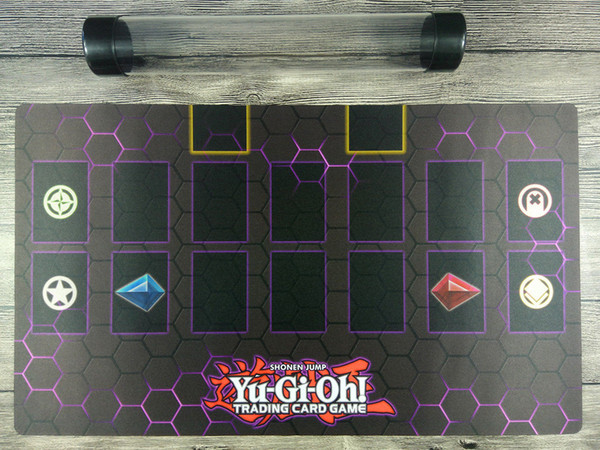 YuGiOh Master Rule 4 Card Link Zones Custom TCG Duel Mat Playmat Free Best Tube