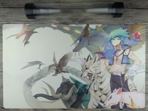 YuGiOh GX Crystal Beast WCS/WCQ/YCS Custom TCG Playmat Free High Quality Tube