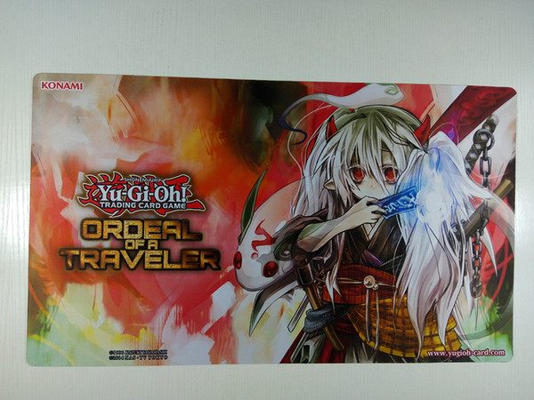 Ghost Ogre & Snow yugioh ARC - V you demons rabbit & floating sakura card pad custom Animation game ace pad Send receive bag