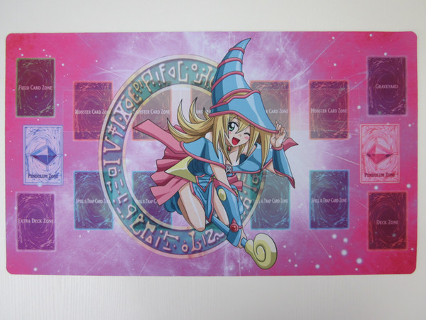 The Black Magician Girl playmat TCG/WCQ/MTG YCS card mat customization yugioh floor mat can be used to customize the gift card pad to receiv