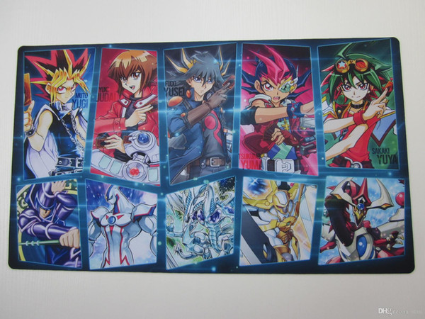 YuGiOh Heros Playmat Trading Card Game mat Free High Quality Tube Card pad custom Yugioh site