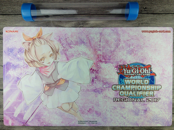 Ash Blossom & Joyous Spring YuGiOh Master Rule 4 Custom Playmat Free best tube game mat free shipping