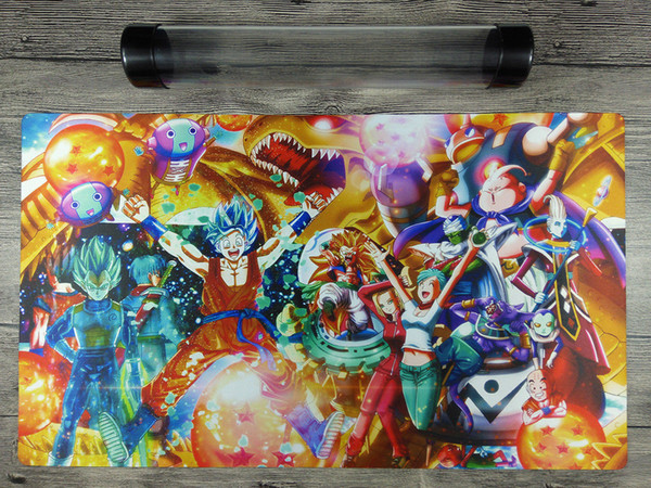 Dragon Ball Super Custom playmat YuGiOh Trading Card Games Mat Free Best Tube Card pad custom Yugioh site