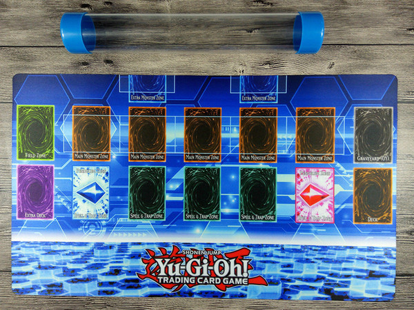 YuGiOh Master Rule 4 Link Zone Template 1P Custom TCG Playmat Free Best Tube Card pad custom Yugioh site