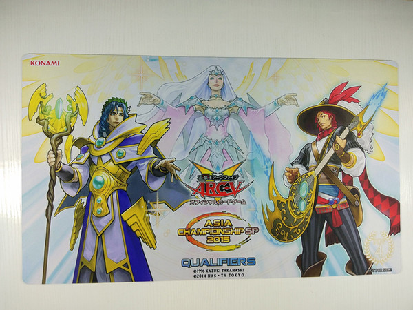 YuGiOh Burning Abyss ARC-V ACQ SP 2015 Playmat TCG Mat Free