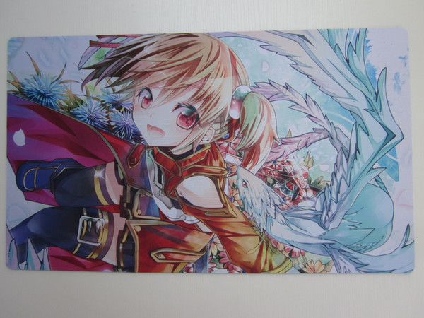 Sword Art Online Playmat Trading Card Games Mat Free gift card mat bag free shipping