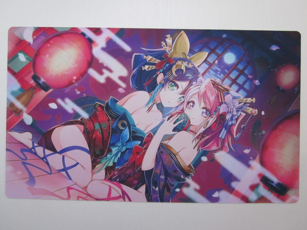 YUGIOH ARC-V Yuzu Hiragi Playmat Trading Card Games Mat Free gift card mat bag free shipping