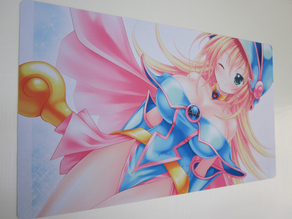 Dark Magician Girl playmat TCG WCQ/MTG YCS card pad custom yugioh ground mat Gift card pad to receive bag