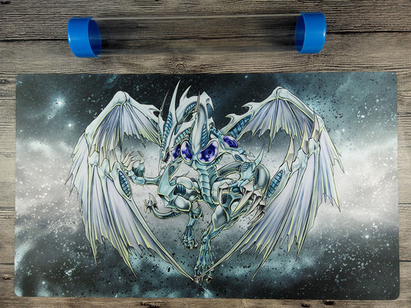 YuGiOh Stardust Dragon Playmat Custom TCG OCG Play Mat Free High Quality tube