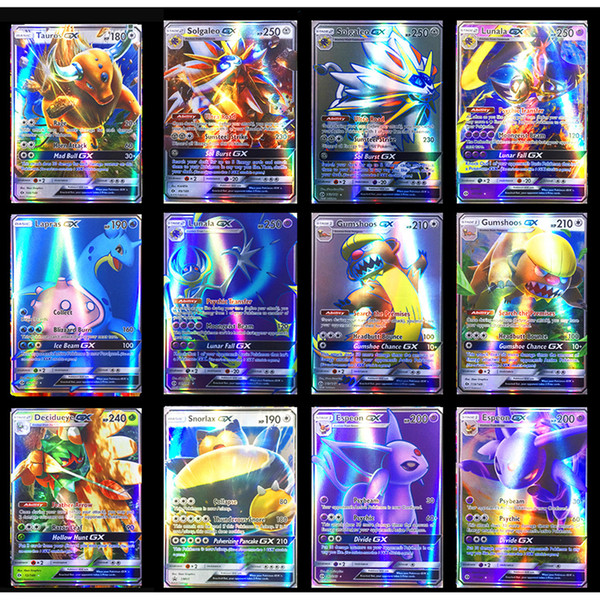 Flash Trading Card XY GX MEGA English pokemons Cards EX Charizard Venusaur Blastoise Kids Gift Figures Card Games Toy