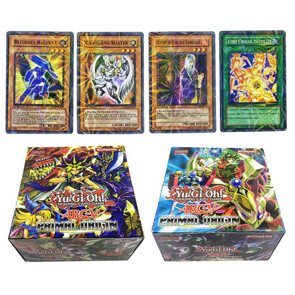 288PCS/Set yugioh cards board Games Collection Card Yugioh Cards Figure Toy Cards English Version for kids toys